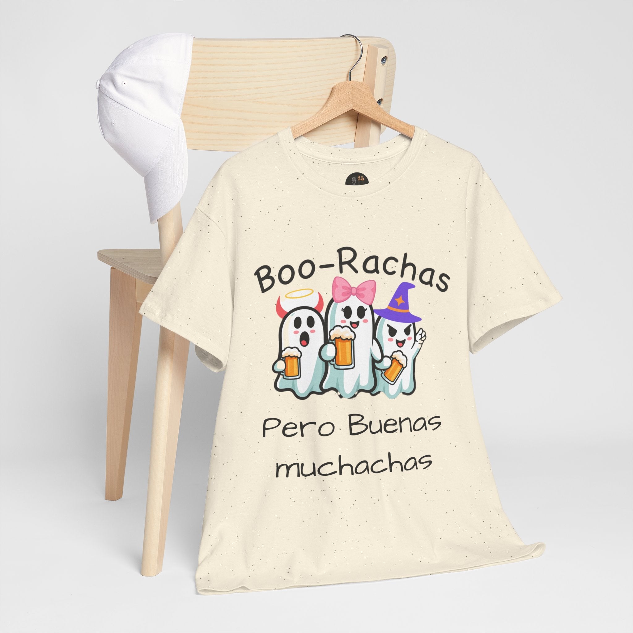 Boo-Rachas Halloween Tee, Fantasmas con Flow – Edición Halloween & Navidad