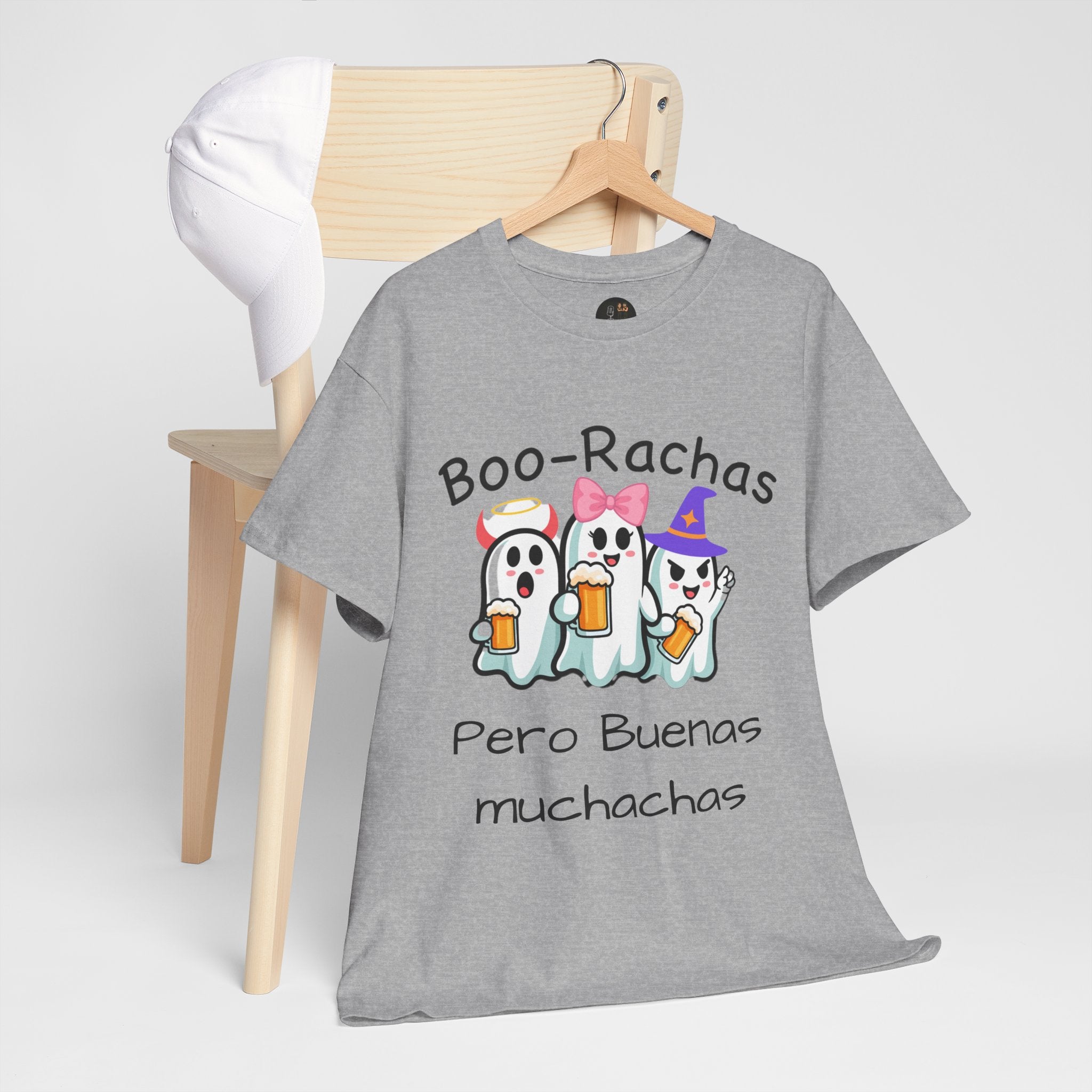 Boo-Rachas Halloween Tee, Fantasmas con Flow – Edición Halloween & Navidad