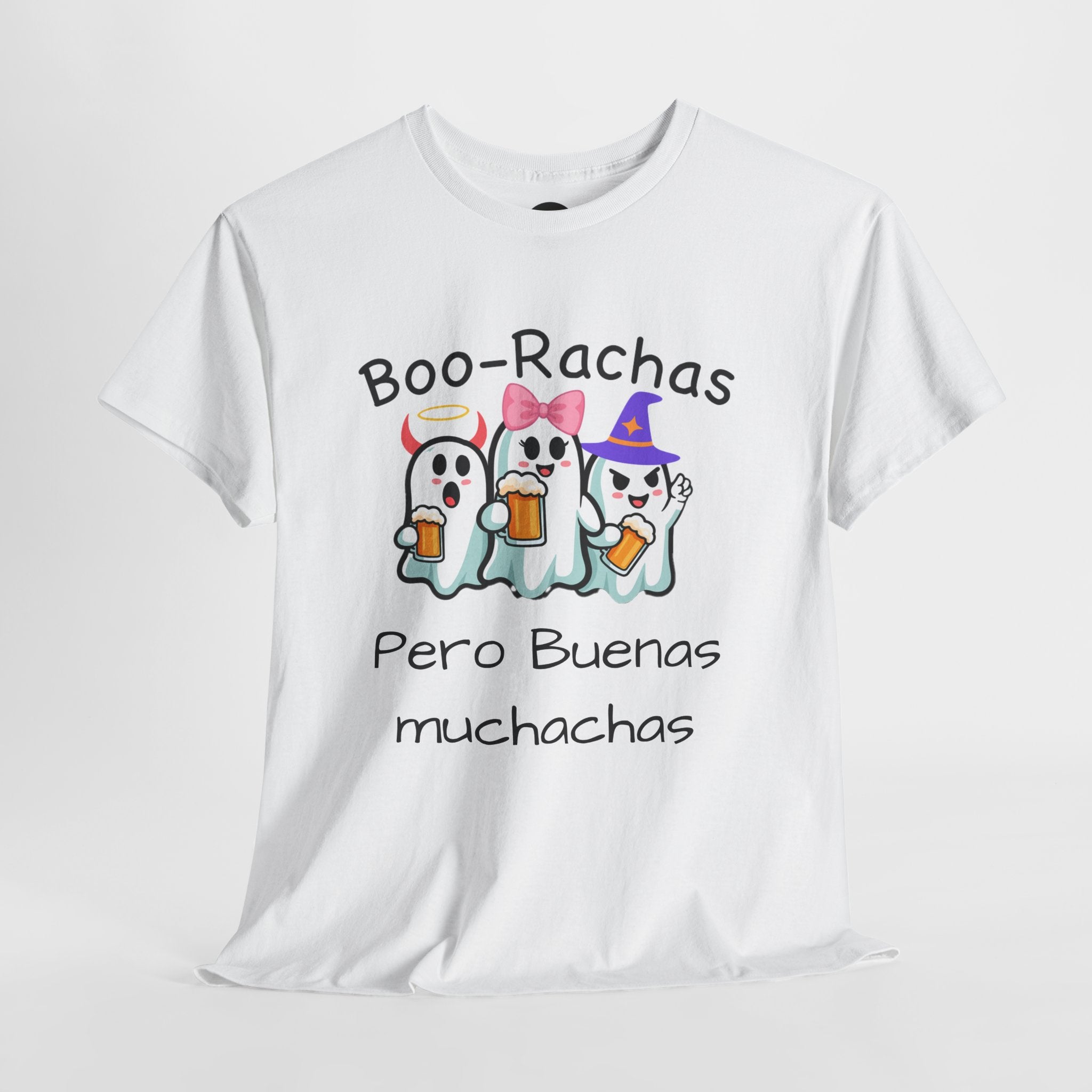 Boo-Rachas Halloween Tee, Fantasmas con Flow – Edición Halloween & Navidad