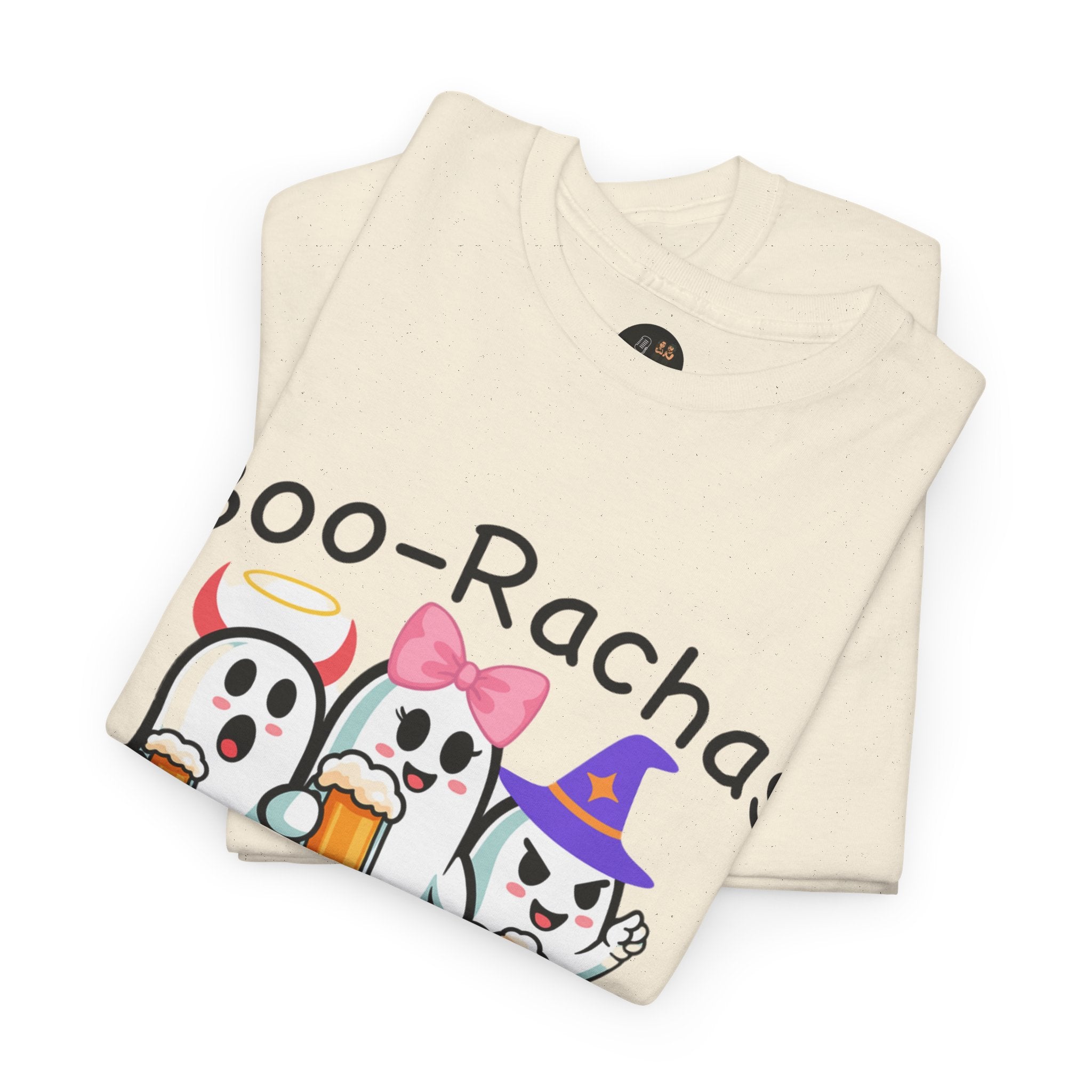 Boo-Rachas Halloween Tee, Fantasmas con Flow – Edición Halloween & Navidad
