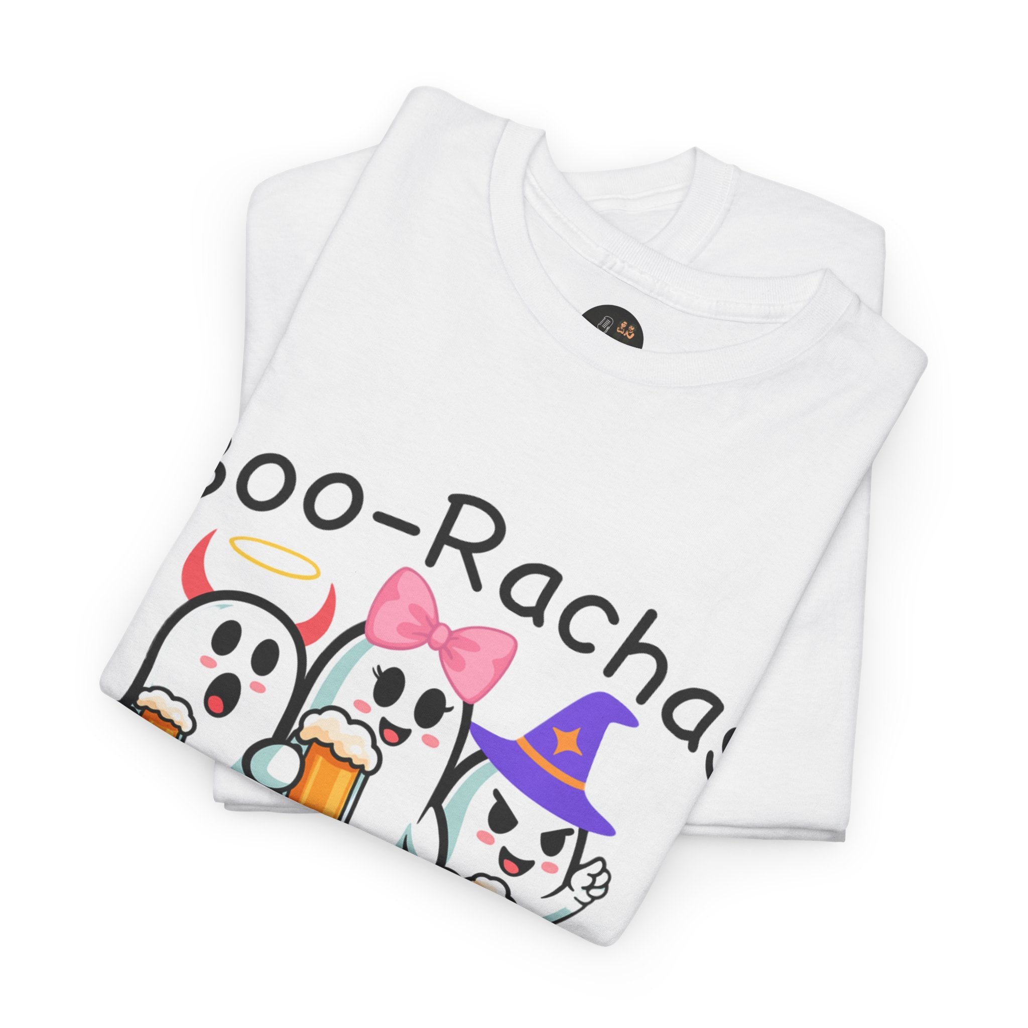 Boo-Rachas Halloween Tee, Fantasmas con Flow – Edición Halloween & Navidad