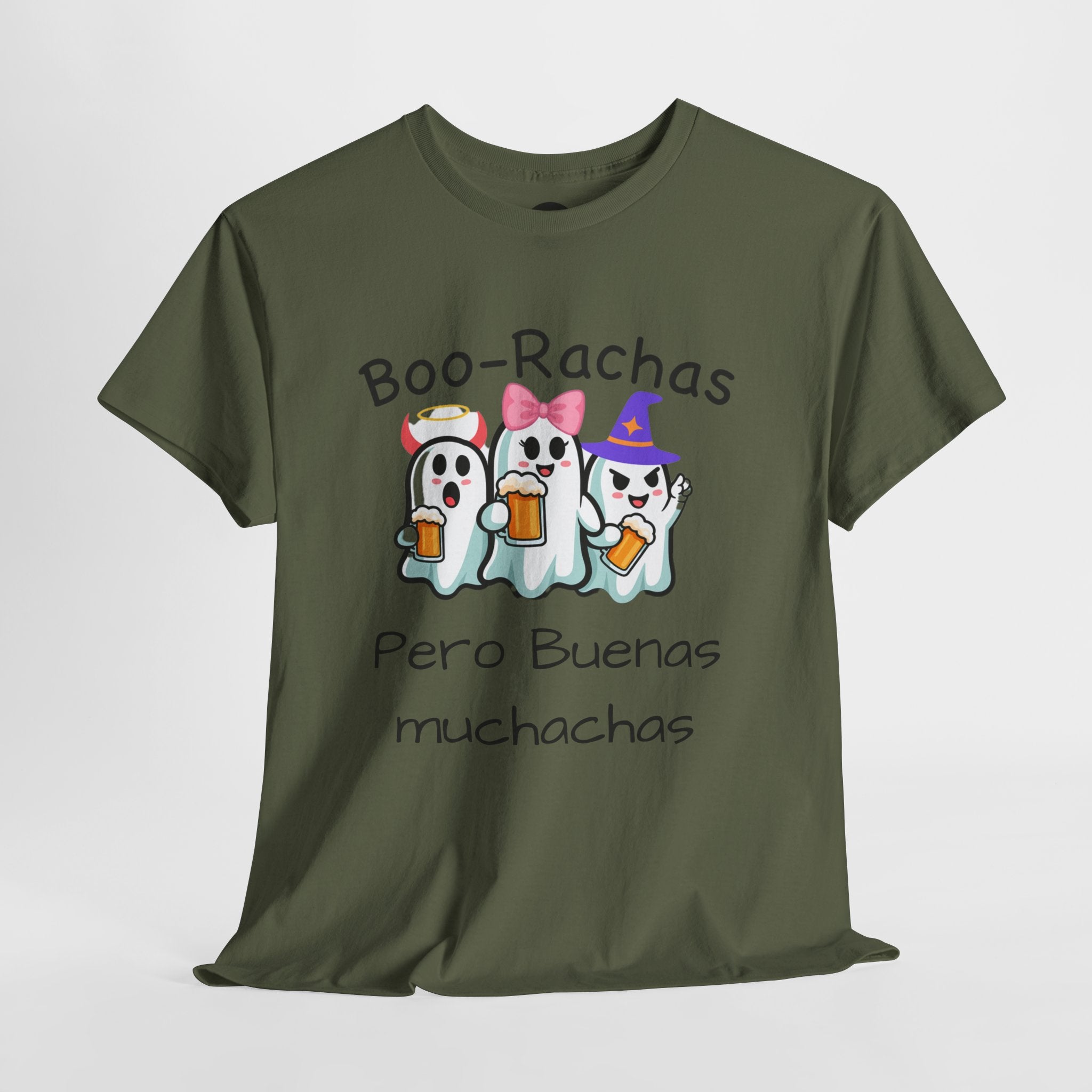 Boo-Rachas Halloween Tee, Fantasmas con Flow – Edición Halloween & Navidad