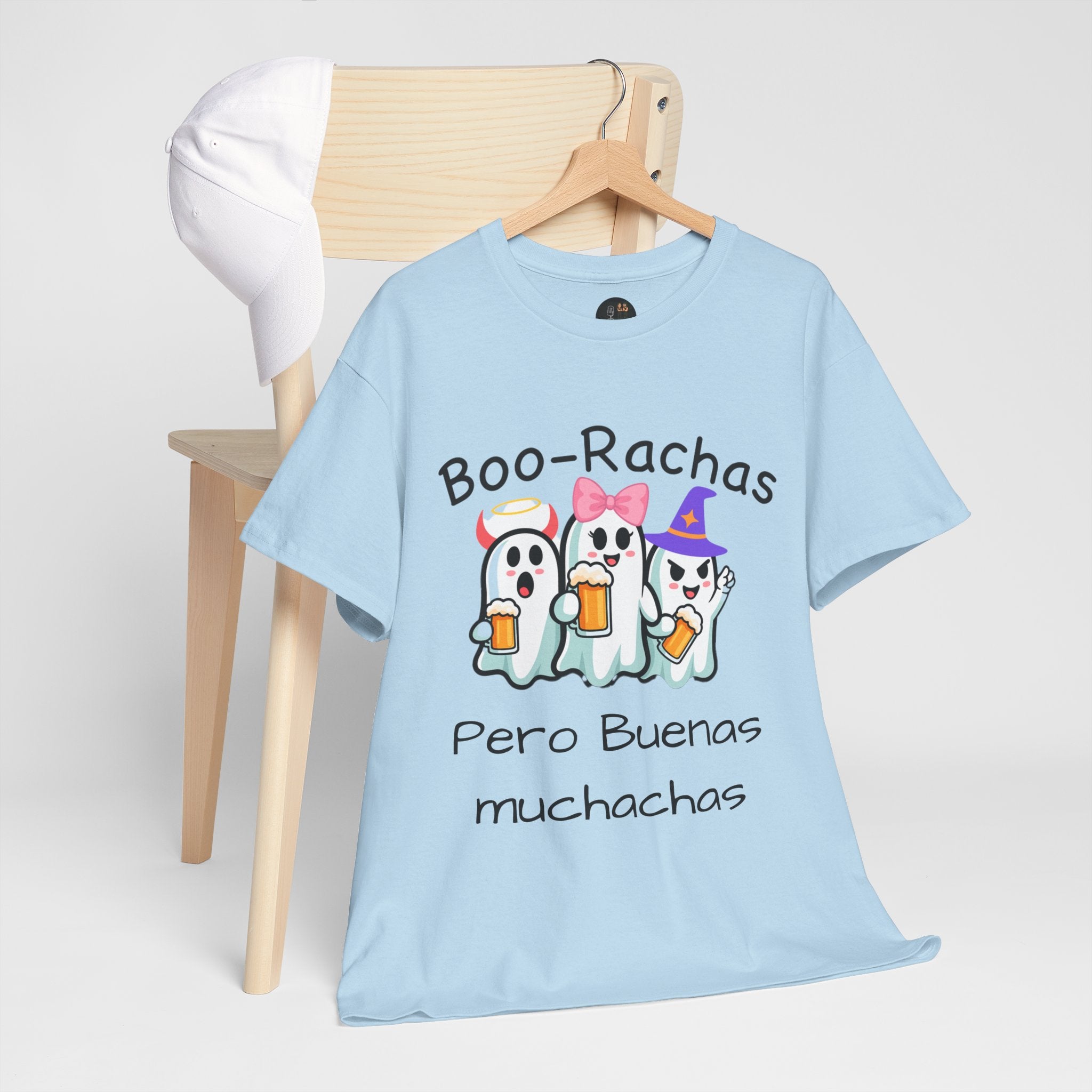 Boo-Rachas Halloween Tee, Fantasmas con Flow – Edición Halloween & Navidad