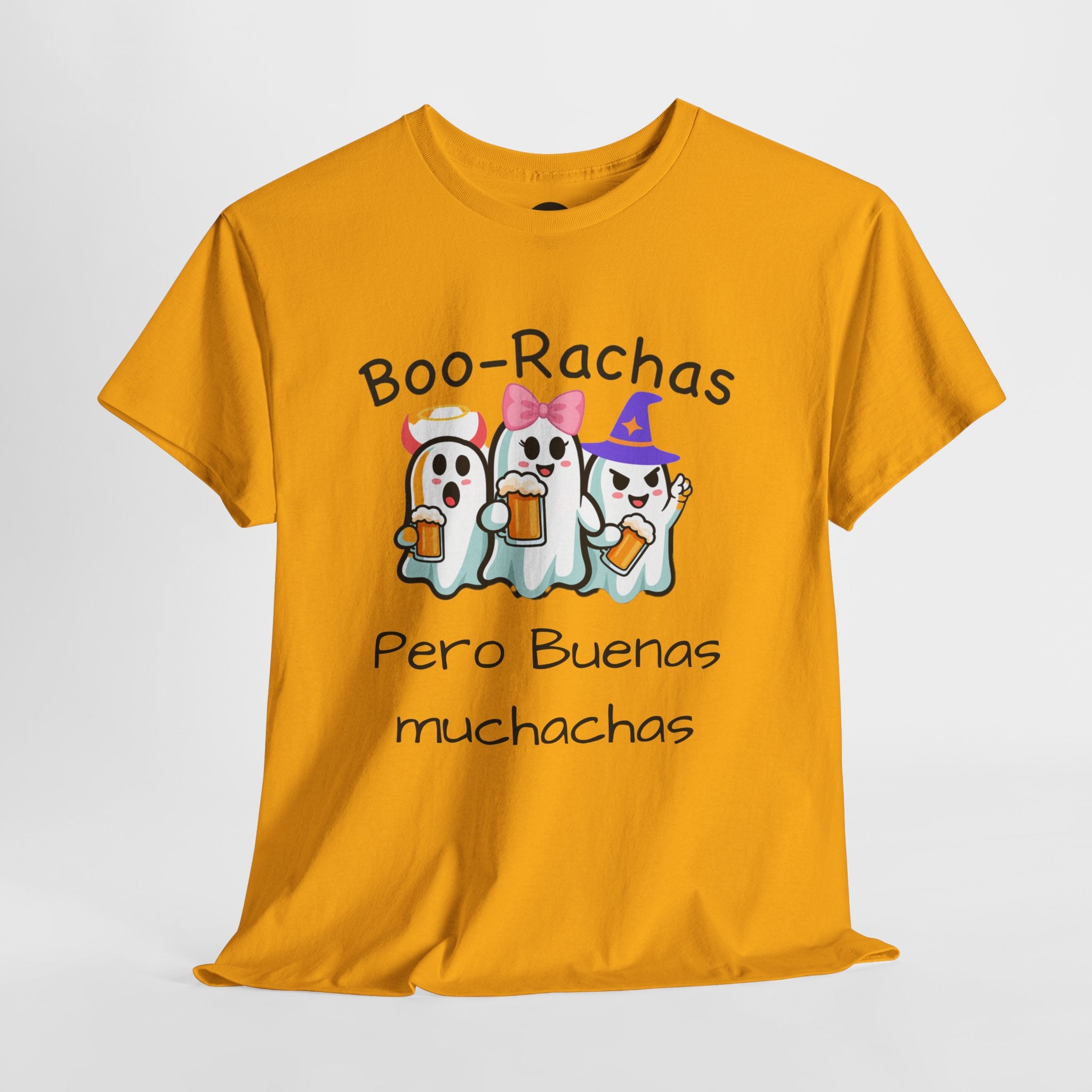 Boo-Rachas Halloween Tee, Fantasmas con Flow – Edición Halloween & Navidad