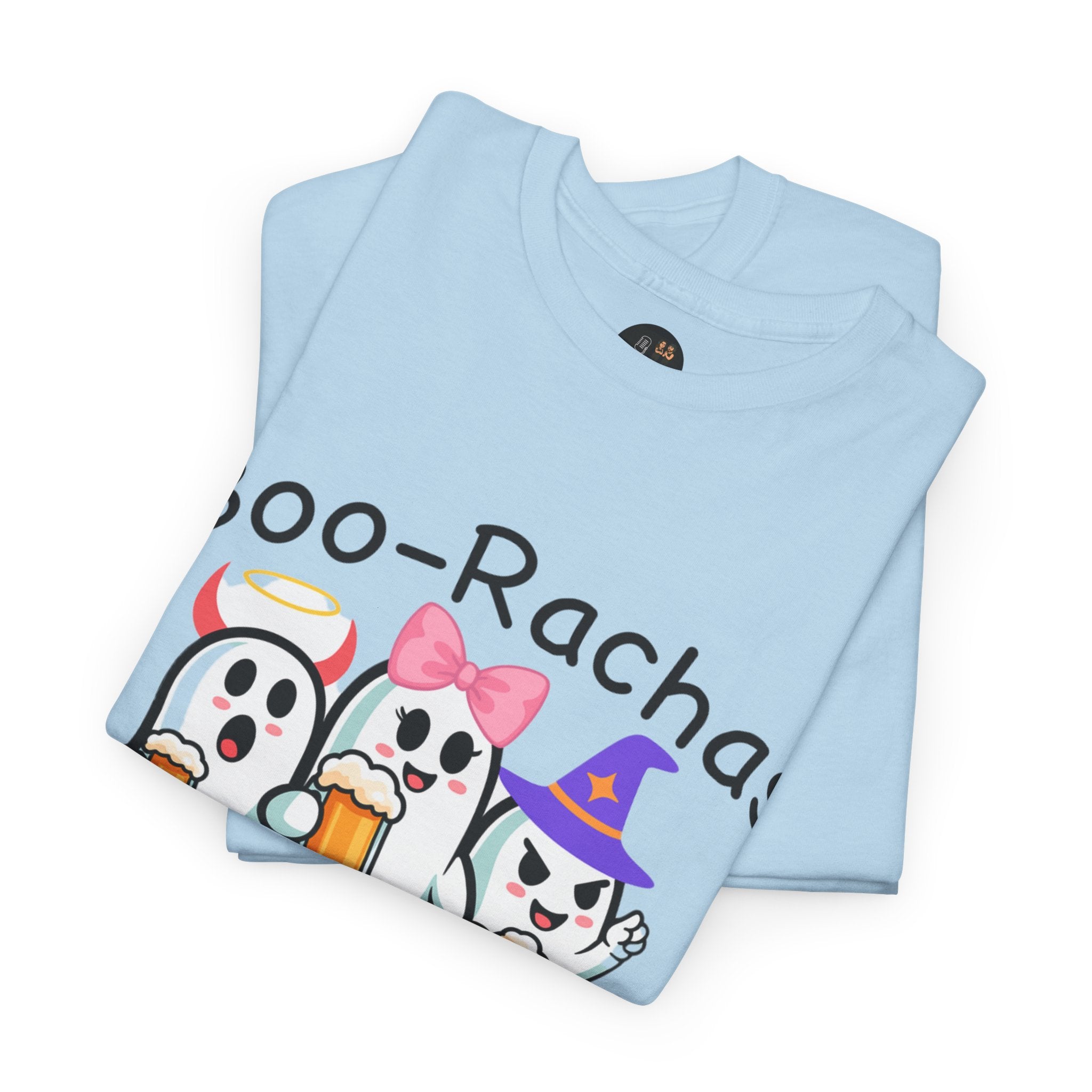 Boo-Rachas Halloween Tee, Fantasmas con Flow – Edición Halloween & Navidad
