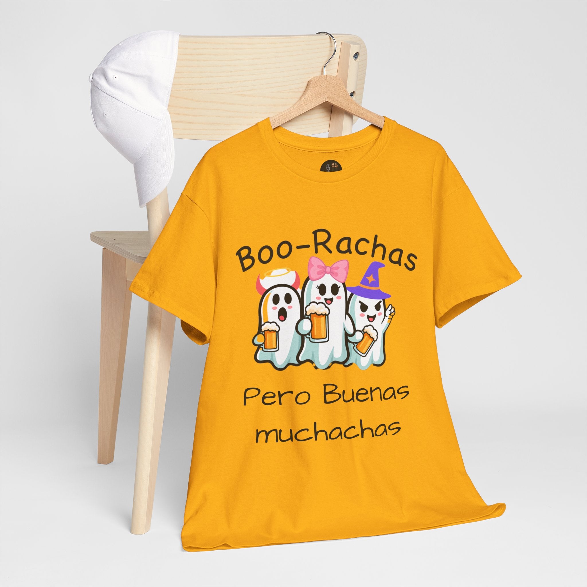 Boo-Rachas Halloween Tee, Fantasmas con Flow – Edición Halloween & Navidad