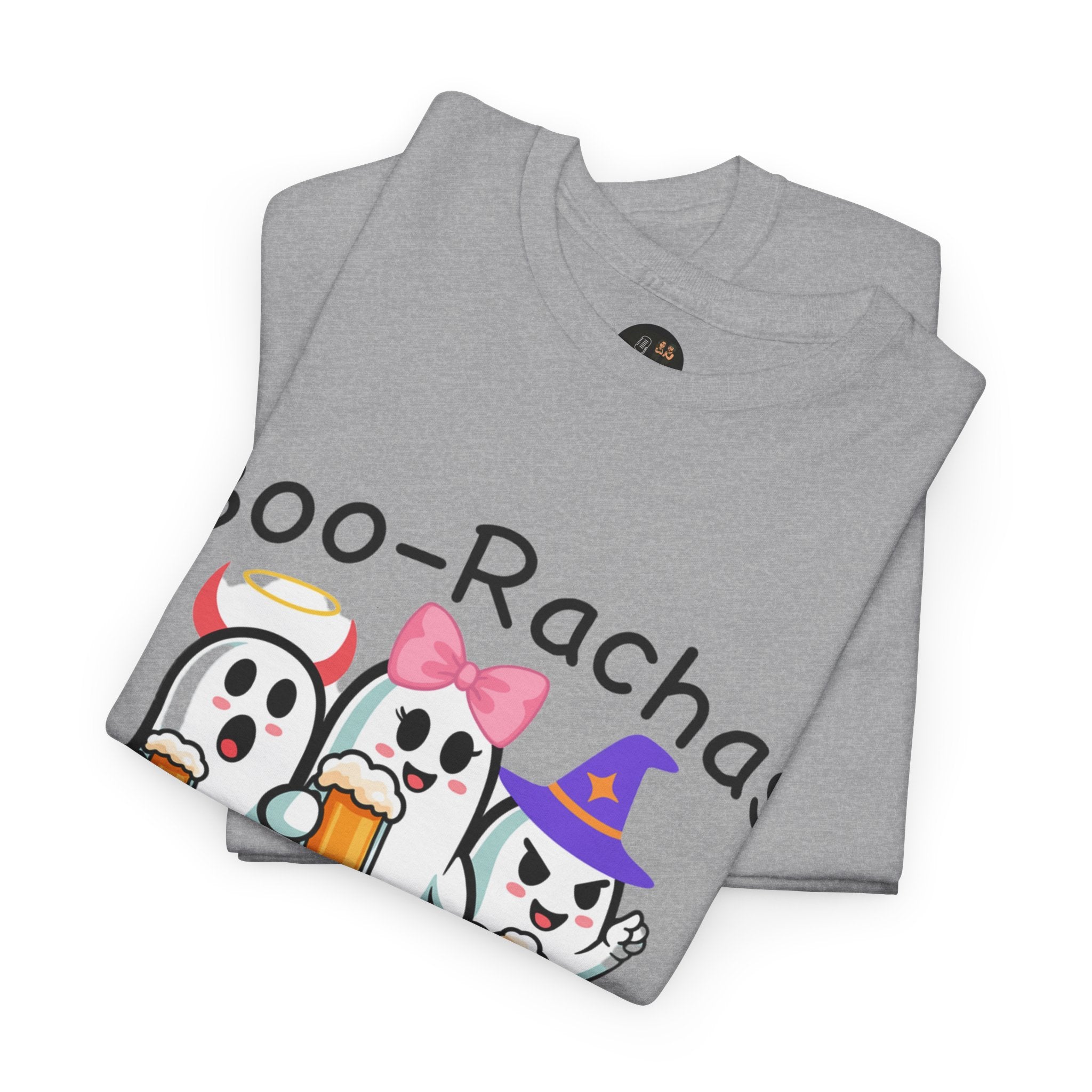 Boo-Rachas Halloween Tee, Fantasmas con Flow – Edición Halloween & Navidad