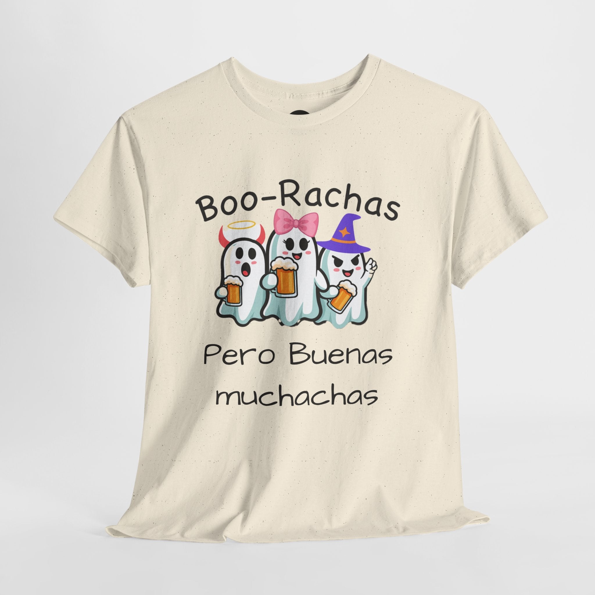 Boo-Rachas Halloween Tee, Fantasmas con Flow – Edición Halloween & Navidad