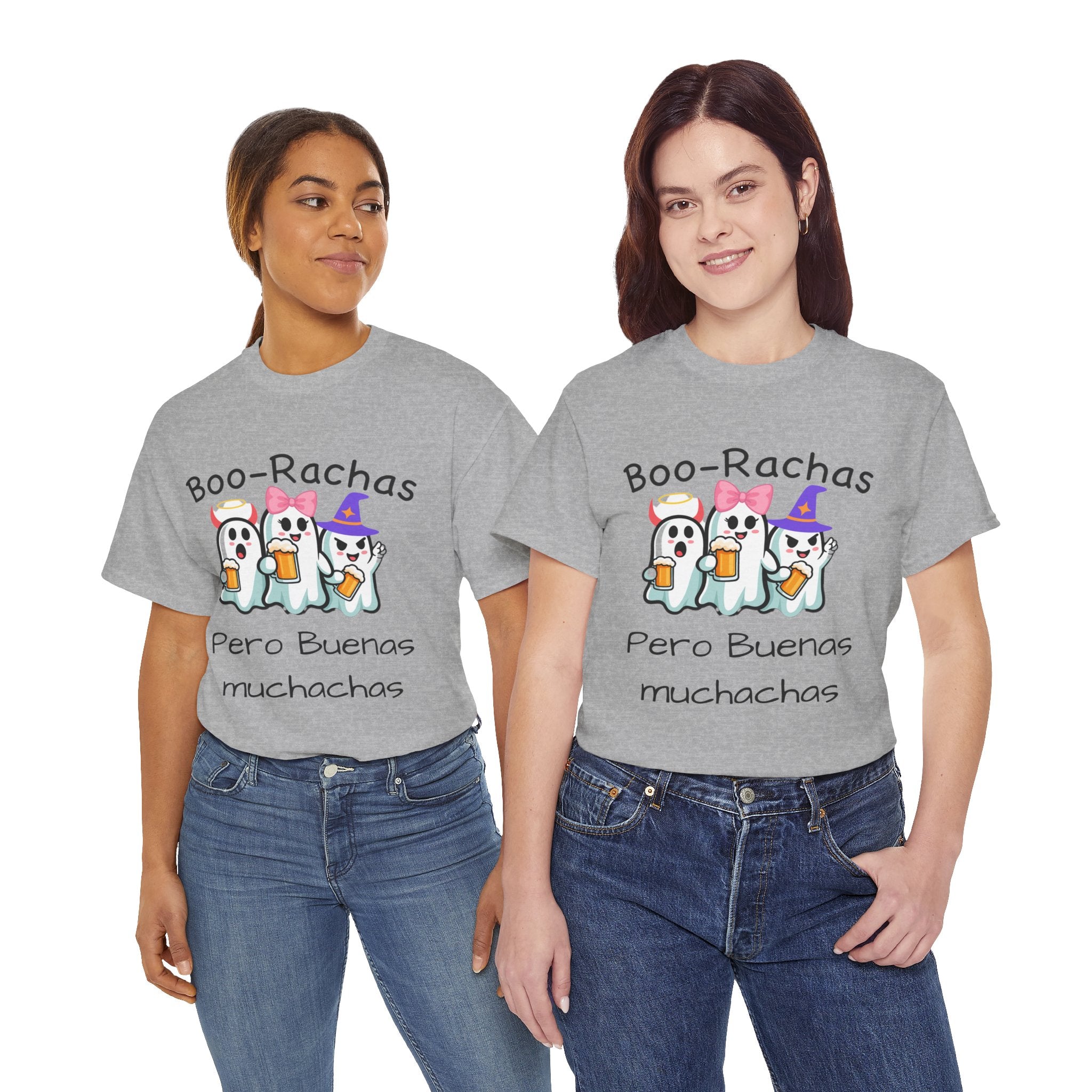 Boo-Rachas Halloween Tee, Fantasmas con Flow – Edición Halloween & Navidad