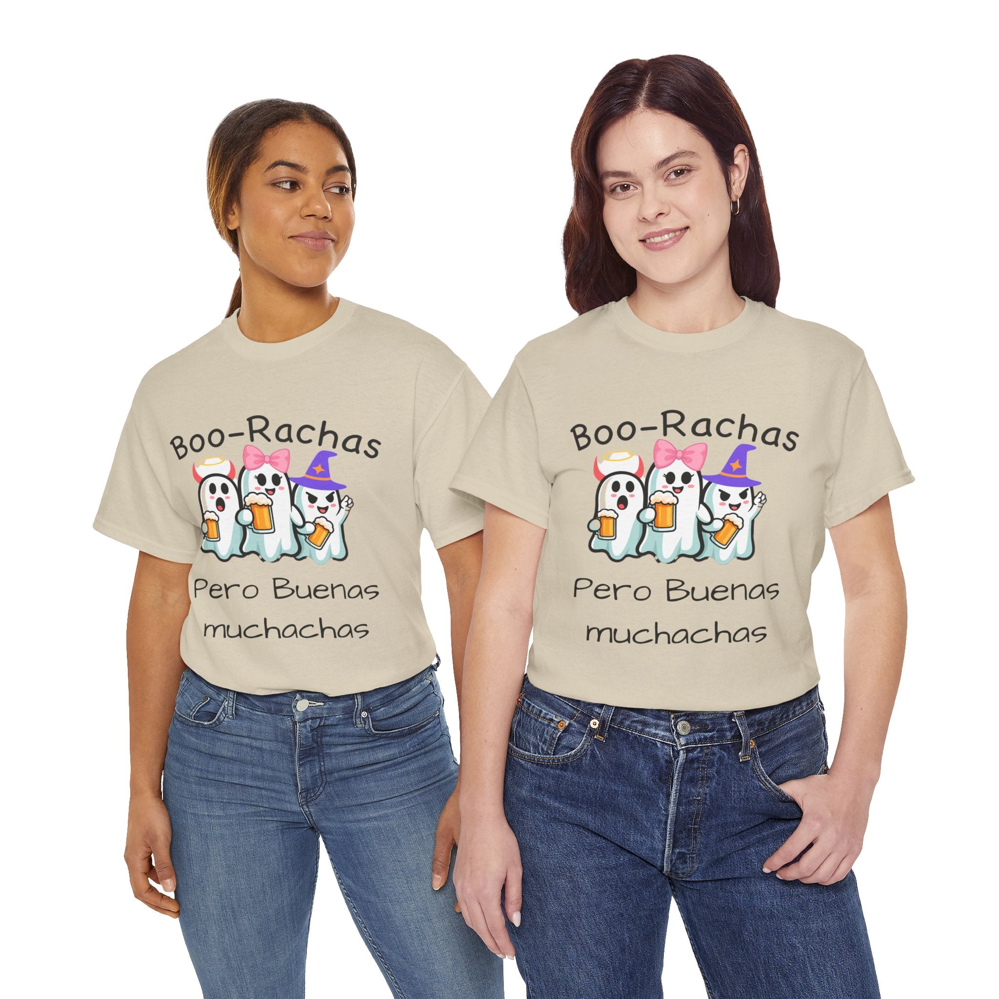 Boo-Rachas Halloween Tee, Fantasmas con Flow – Edición Halloween & Navidad