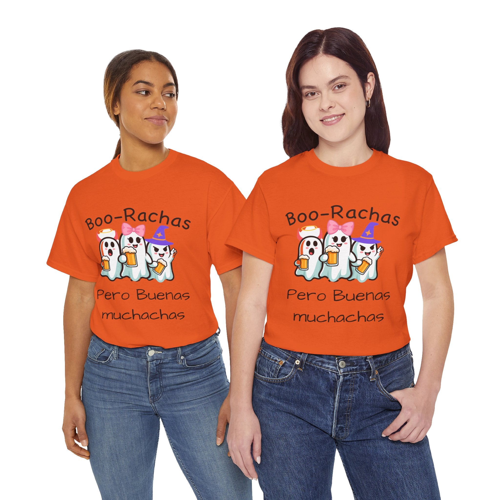 Boo-Rachas Halloween Tee, Fantasmas con Flow – Edición Halloween & Navidad