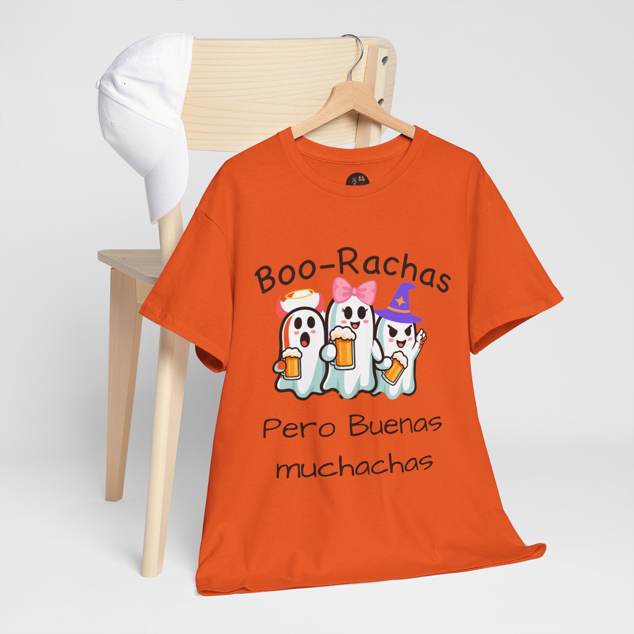 Boo-Rachas Halloween Tee, Fantasmas con Flow – Edición Halloween & Navidad