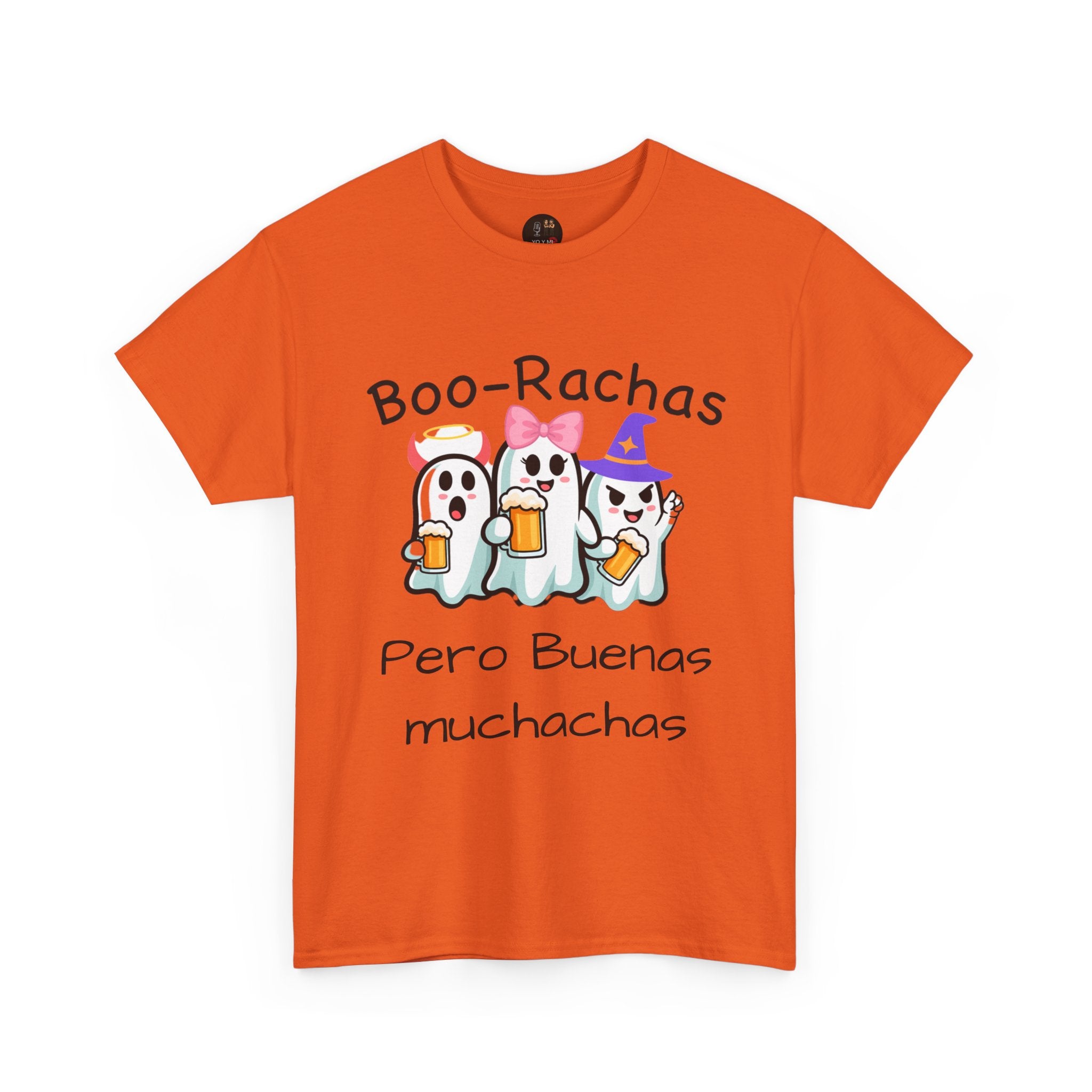Boo-Rachas Halloween Tee, Fantasmas con Flow – Edición Halloween & Navidad