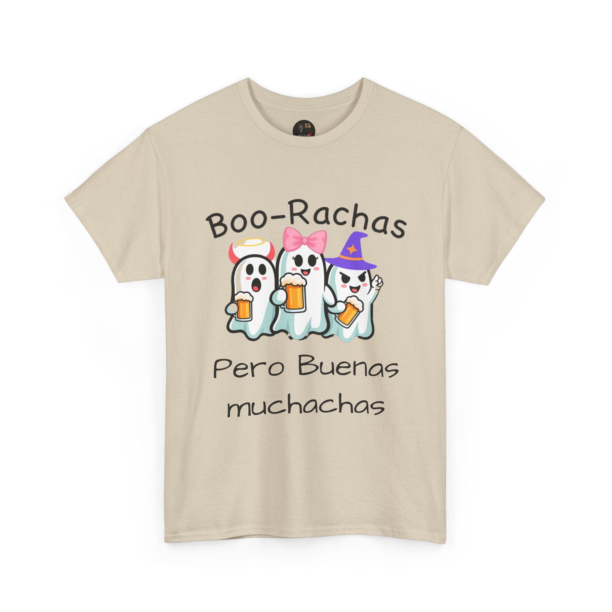 Boo-Rachas Halloween Tee, Fantasmas con Flow – Edición Halloween & Navidad