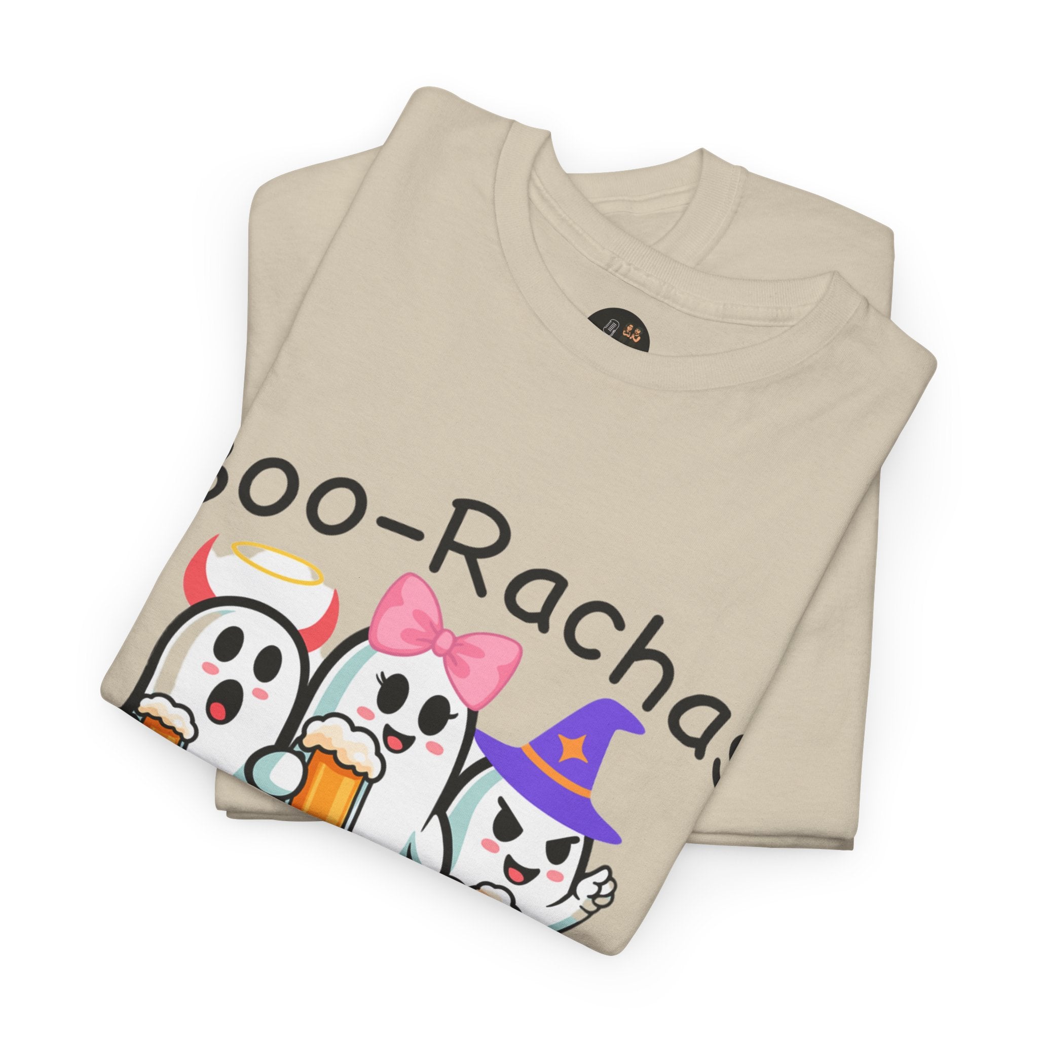 Boo-Rachas Halloween Tee, Fantasmas con Flow – Edición Halloween & Navidad