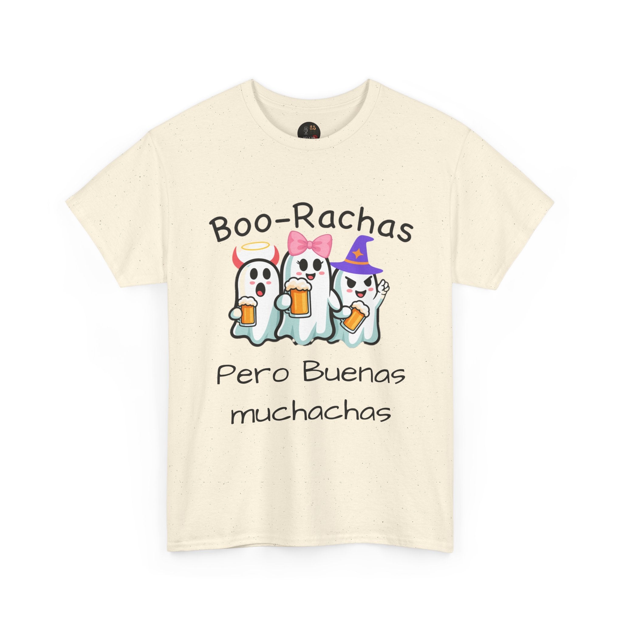 Boo-Rachas Halloween Tee, Fantasmas con Flow – Edición Halloween & Navidad