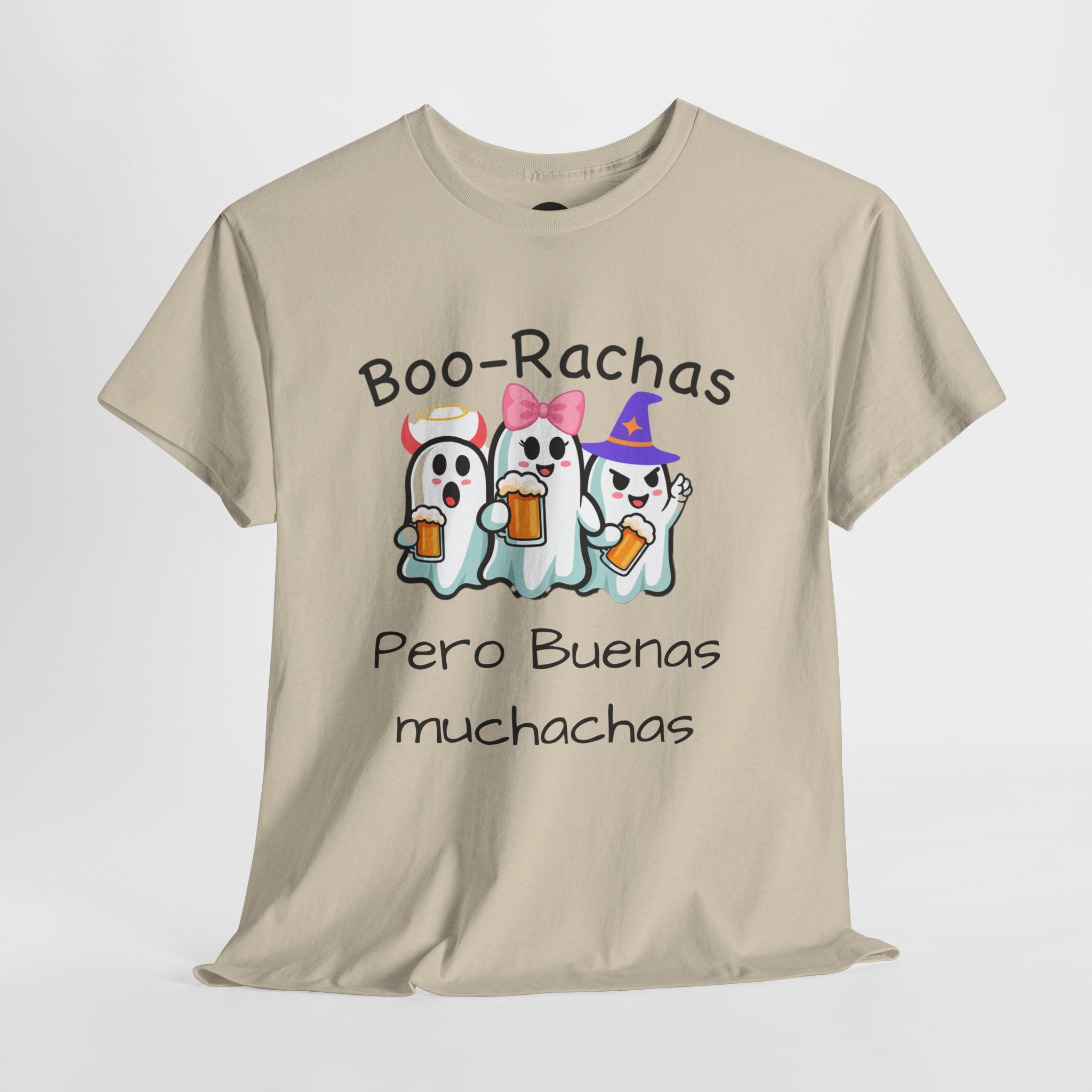 Boo-Rachas Halloween Tee, Fantasmas con Flow – Edición Halloween & Navidad