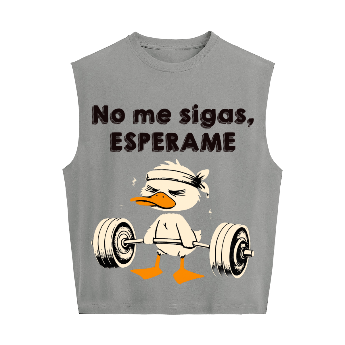 Unisex Cropped Boxy Tank Top(280GSM)