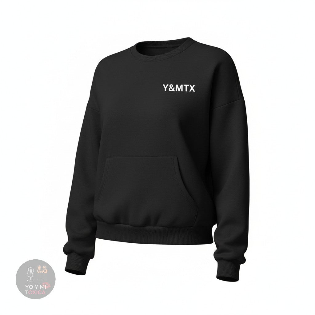 Sudadera Crop Oversize Unisex – Yo y Mi Tóxica