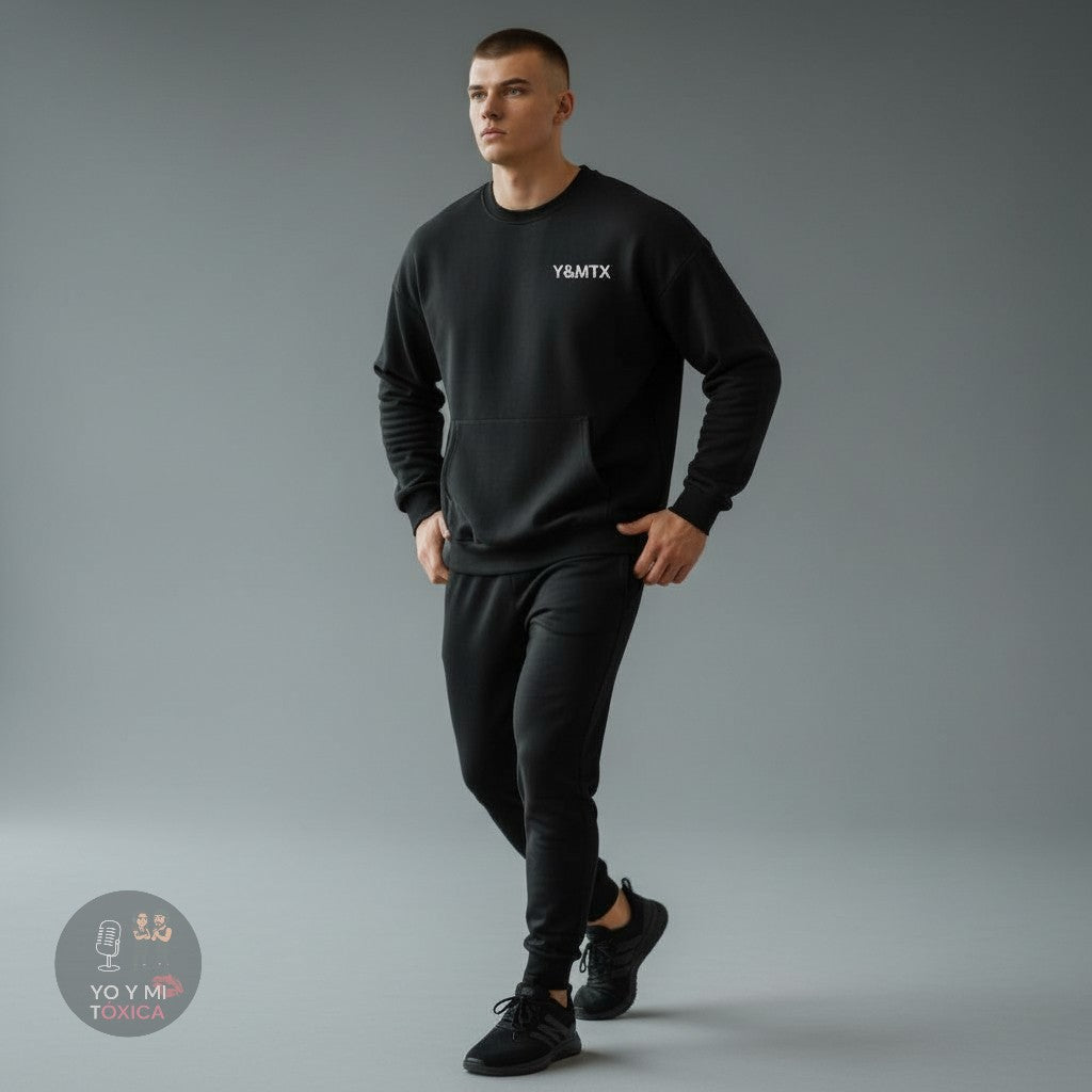 Sudadera Crop Oversize Unisex – Yo y Mi Tóxica