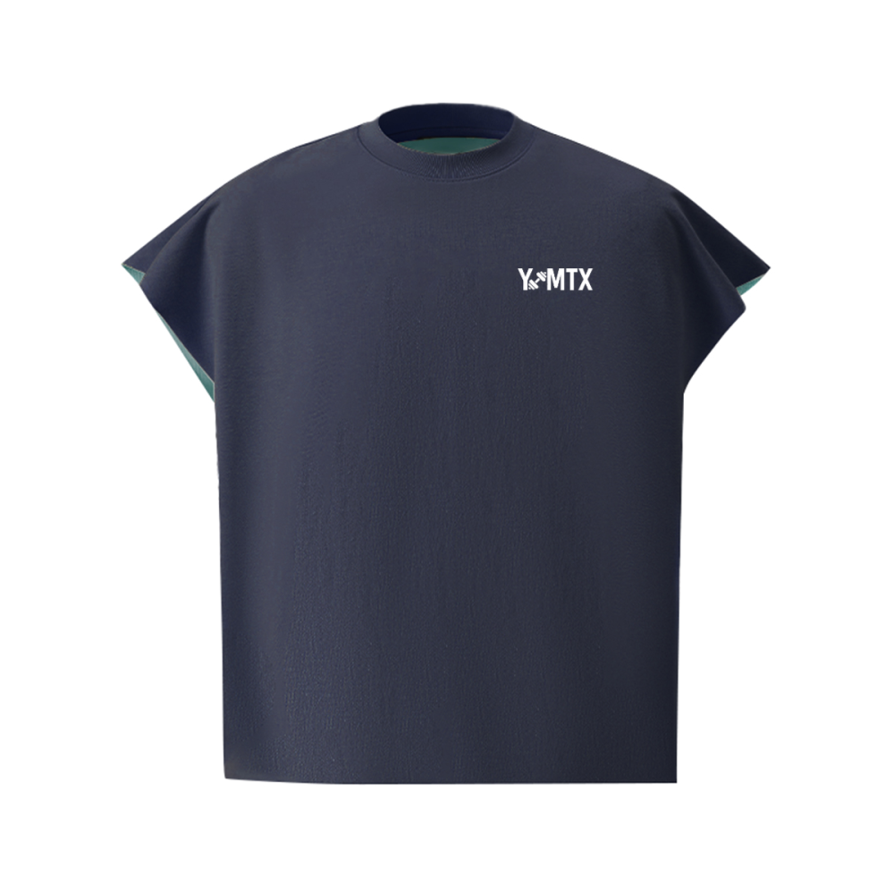 Unisex Reversible Boxy Fit Cropped T-Shirt（240GSM)