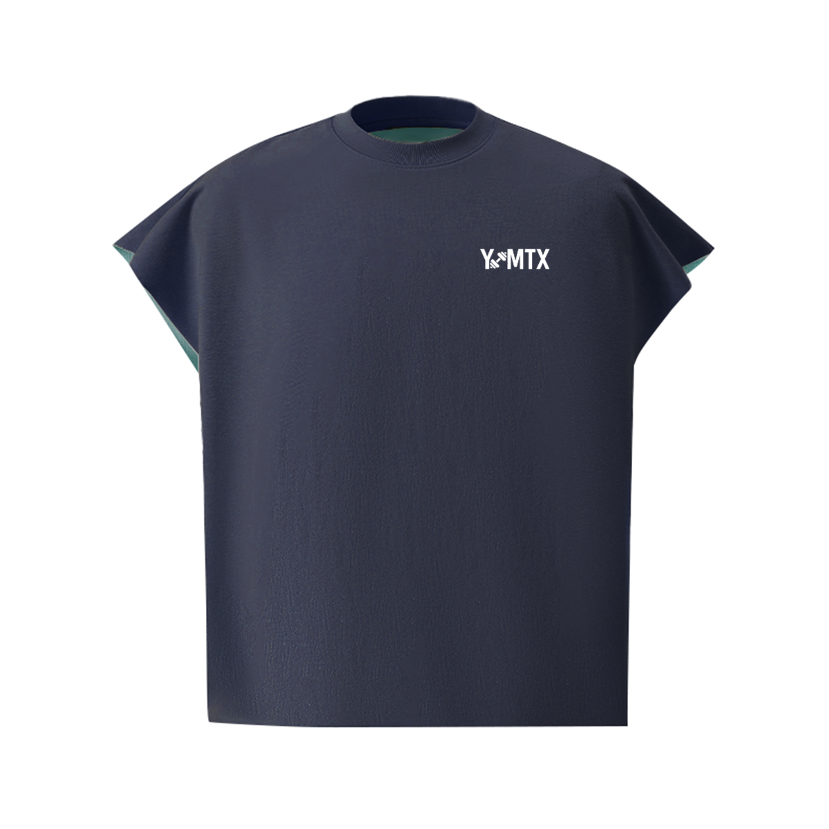 Unisex Reversible Boxy Fit Cropped T-Shirt（240GSM)