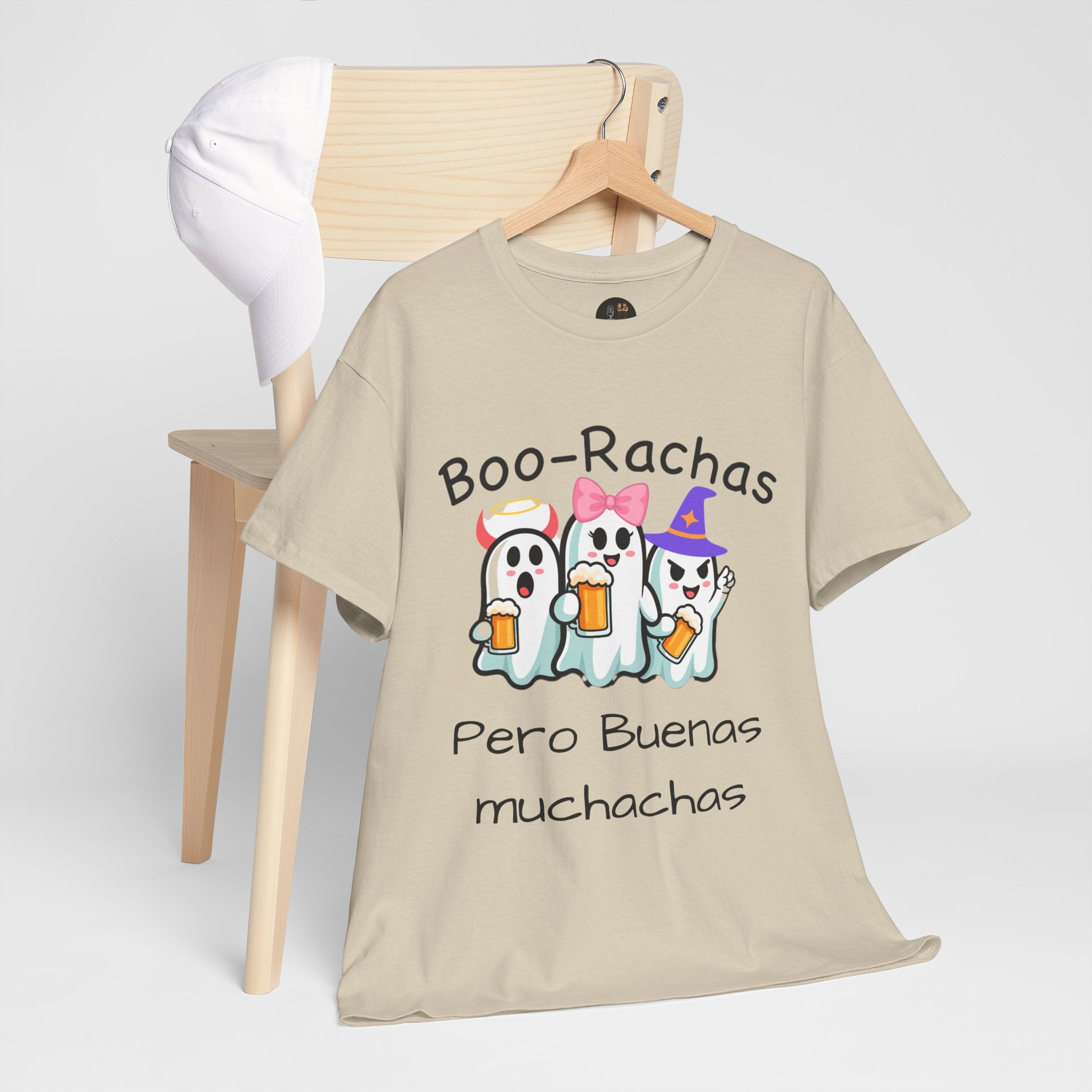 Boo-Rachas Halloween Tee, Fantasmas con Flow – Edición Halloween & Navidad