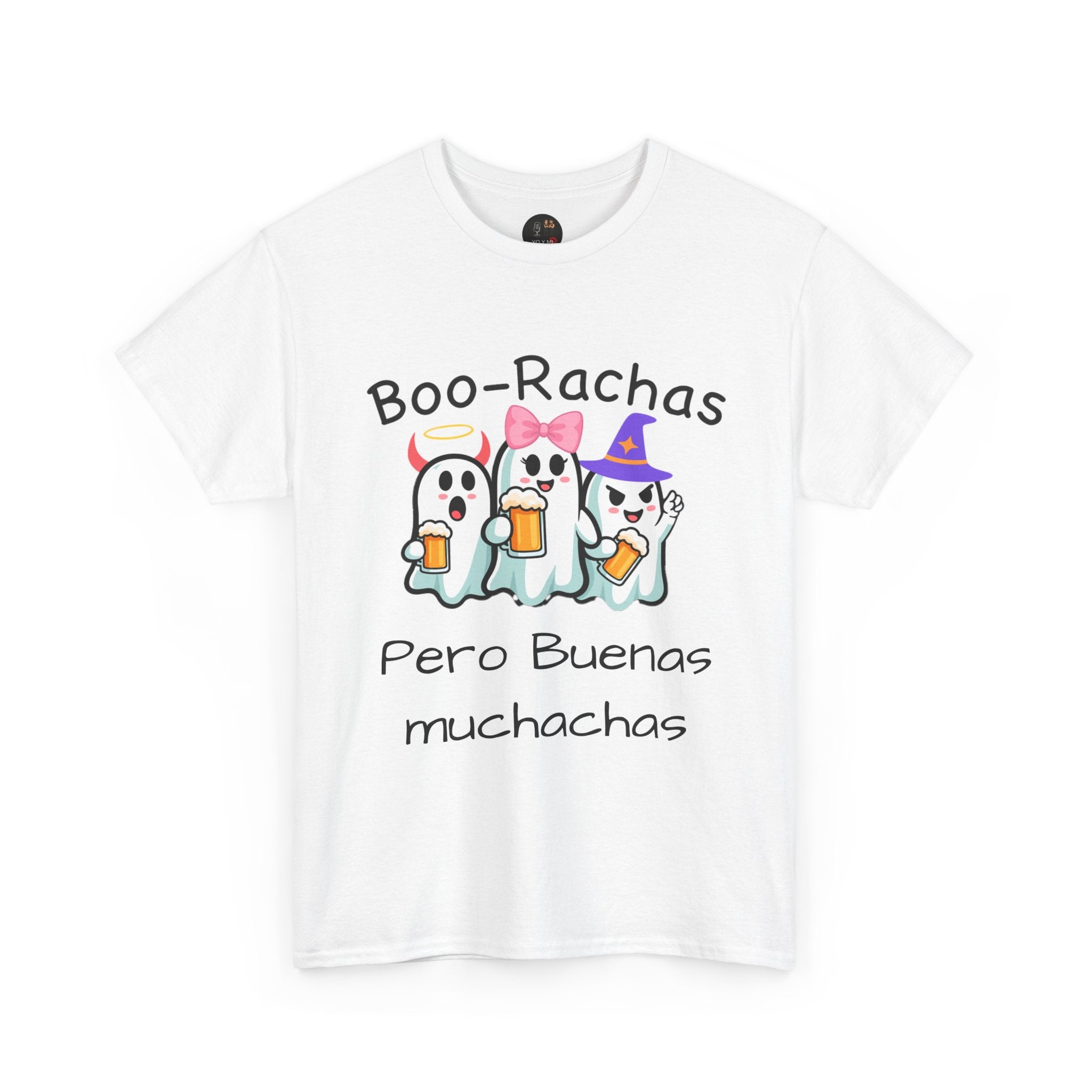 Boo-Rachas Halloween Tee, Fantasmas con Flow – Edición Halloween & Navidad