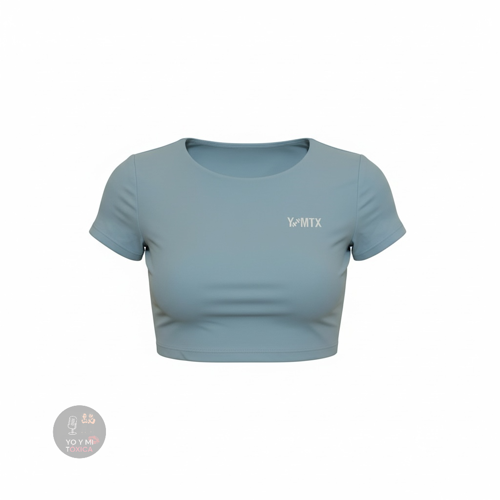 Crop Top Deportivo Mujer Y&MTX – Yo y Mi Tóxica