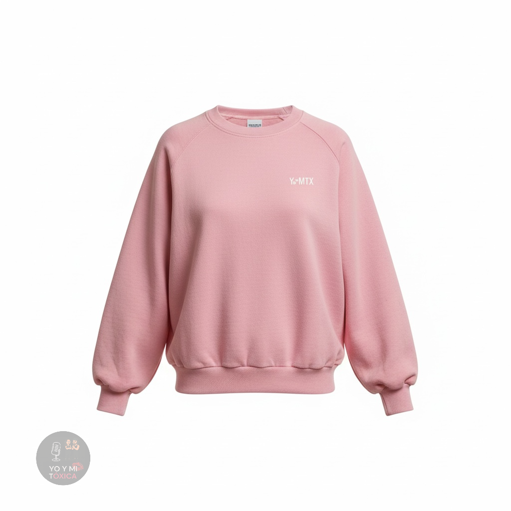 Sudadera Crop Oversize Unisex – Yo y Mi Tóxica