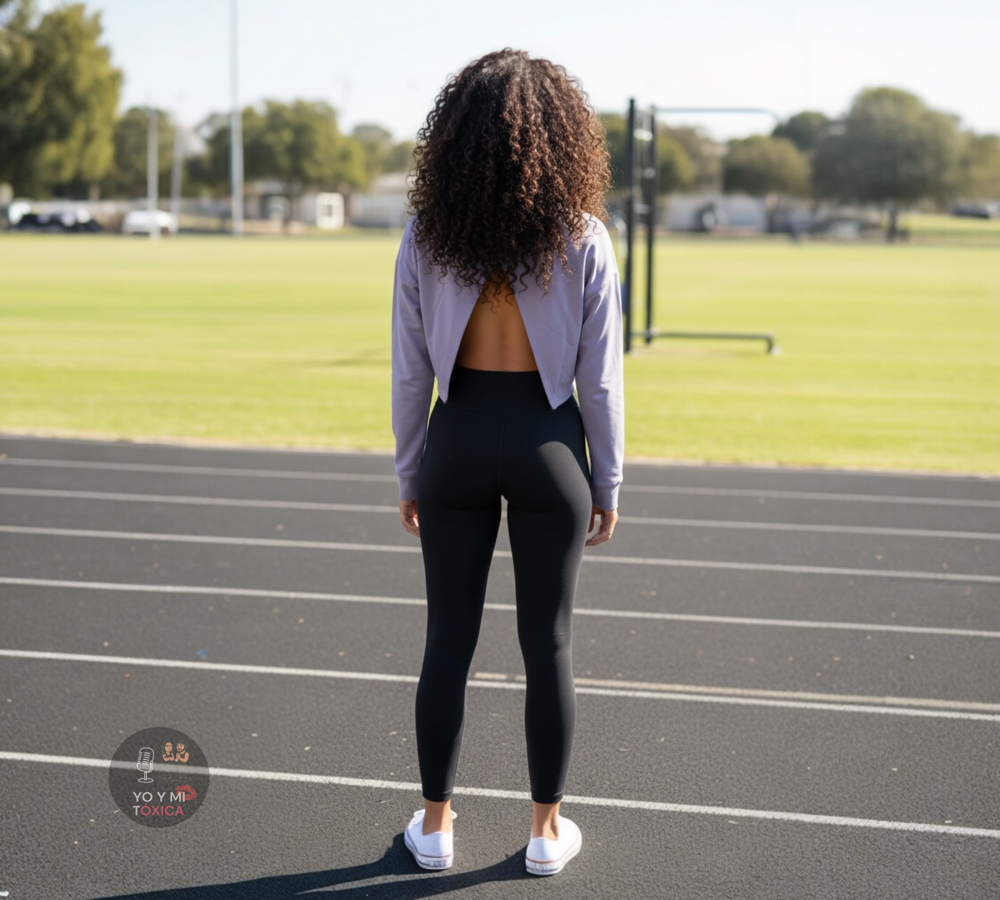 Sudadera Crop Unisex Y&MTX– Yo y Mi Tóxica