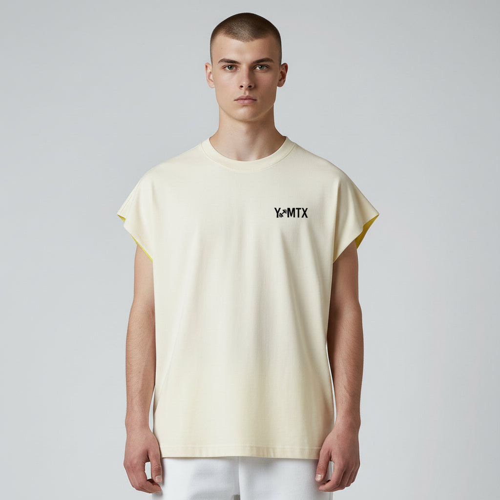 Unisex Reversible Boxy Fit Cropped T-Shirt（240GSM)